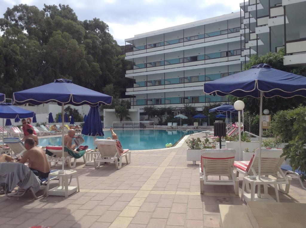 Belair Beach Hotel Ixia  Exteriör bild