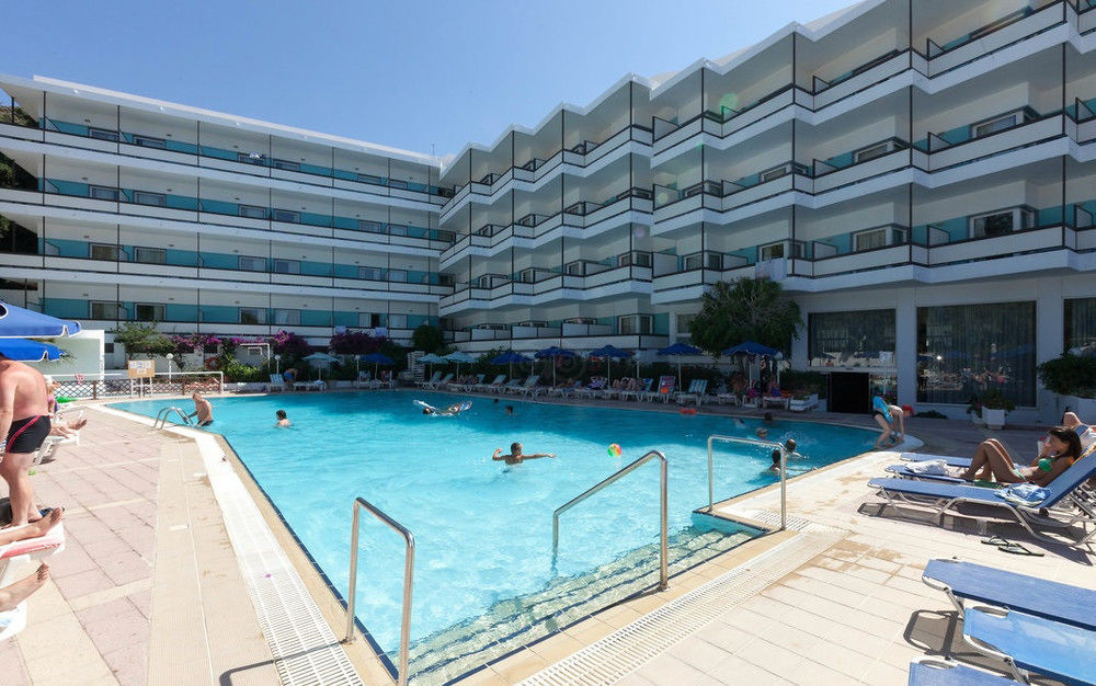 Belair Beach Hotel Ixia  Exteriör bild
